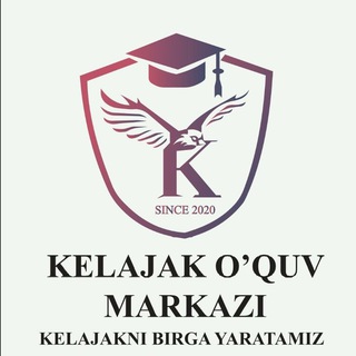 Telegram profile photo for "Kelajak O'quv Markazi" Asosiy Kanal
