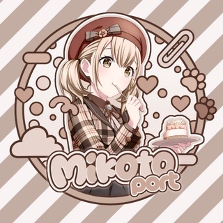 Telegram profile photo for ₊⊹﹒mikoto || port ࣪ ༘⋆ ﹒