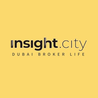 Telegram group profile photo for Insight City Dubai: Broker Life 🇦🇪