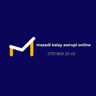 Telegram profile photo for مەزادی کاڵای ئەوروپی ئۆنلاین