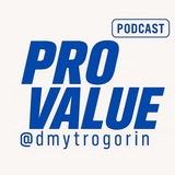 Telegram profile photo for Pro Value | Dmytro Gorin