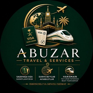 Telegram profile photo for ABU ZAR AVIA BILET 🛫