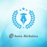 Telegram profile photo for Anora Abirkulova | Portfolio