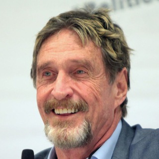 Telegram profile photo for John McAfee