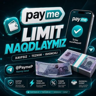 Telegram profile photo for Payme