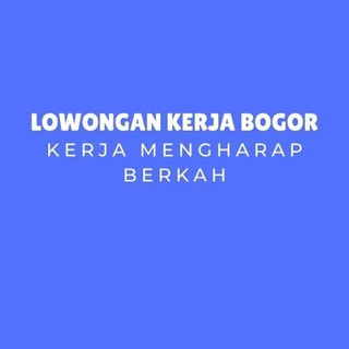 Telegram profile photo for Lowongan Kerja Bogor