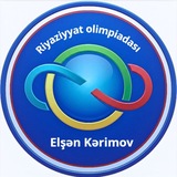 Telegram profile photo for RİYAZİYYAT OLİMPİADASI