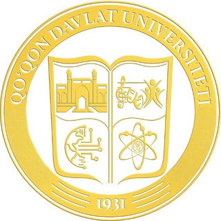 Telegram profile photo for QOʻQON DAVLAT UNIVERSITETI | MAʼNAVIYAT VA MAʼRIFAT BOʻLIMI