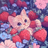 Telegram profile photo for Корзина с клубникой и историями