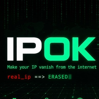 Telegram profile photo for IPOK 【网络防护】反定位追踪🛜