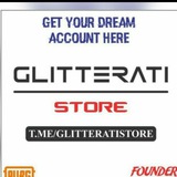 Telegram profile photo for GLITTERATI_STORE