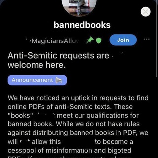 Telegram profile photo for Preator Pipers Banned Book Repository