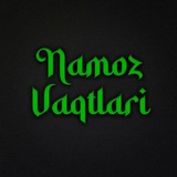 Telegram profile photo for НАМОЗ ВАКТЛАРИ 🕒🌙