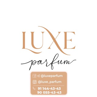 Telegram profile photo for Luxe Parfum