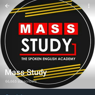 Telegram profile photo for Mass study