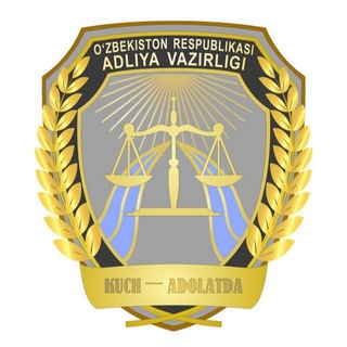 Telegram profile photo for XORAZM VILOYAT ADLIYA BOSHQARMASI