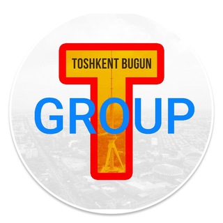 Telegram group profile photo for TOSHKENT BUGUN GROUP