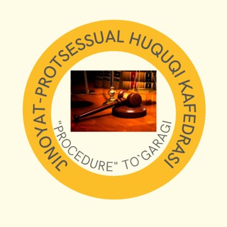 Telegram profile photo for PROCEDURE