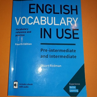 Telegram profile photo for English vocabulary in use ( Pre-intermadiate/intermadiate)