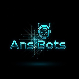 Telegram profile photo for AnS Bots...โก ๐ค