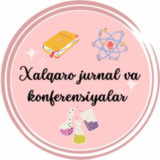 Telegram profile photo for Xalqaro jurnal va konferensiyalar