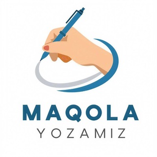 Telegram profile photo for Maqola yozamiz 2026 | Ilmiy tadqiqot | Tanlovlar