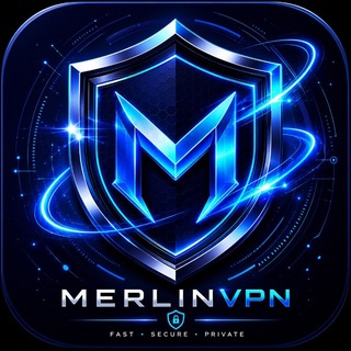Telegram profile photo for Merlin VPN | Free & VIP