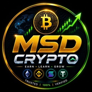 Telegram profile photo for MSD CRYPTO