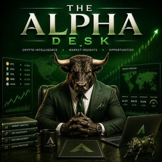 Telegram profile photo for THE_ALPHA DESK™️