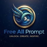 Telegram profile photo for Free All Prompt