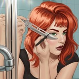 Telegram profile photo for Makeup Maniac Metal Witch