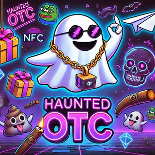 Telegram group profile photo for đź‘»HAUNTED OTC | NFTâś±GIFTâś±MARKETPLACE
