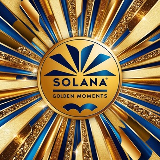 Telegram profile photo for Solana Golden Moments