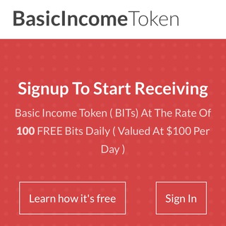 Telegram profile photo for Basic Income Token .Io