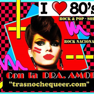 Telegram profile photo for YO AMO A LOS 80'S con la DRA. AMOR