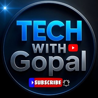 Telegram profile photo for Tech with gopal
