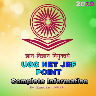 Telegram profile photo for UGC NET JRF POINT