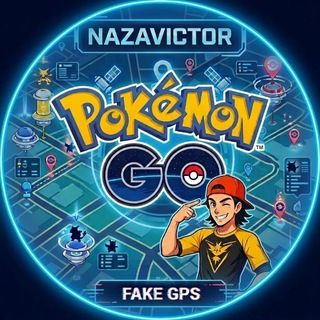 Telegram profile photo for Pokémon GO 🚀Canal NazaVictor YouTuber 🚀FakeGps Hack Joystick APK Download