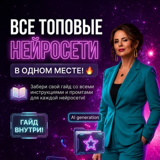 Telegram profile photo for Нейро7 Клуб 🚀AI Seven