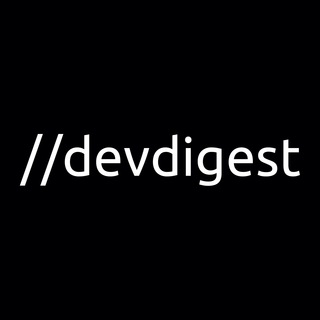 Telegram profile photo for devdigest // platform