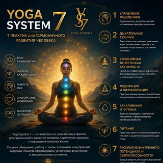 Telegram profile photo for Yoga System 7