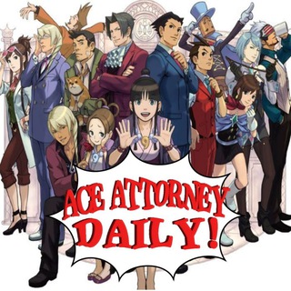 Telegram profile photo for Ace attorney daily!!