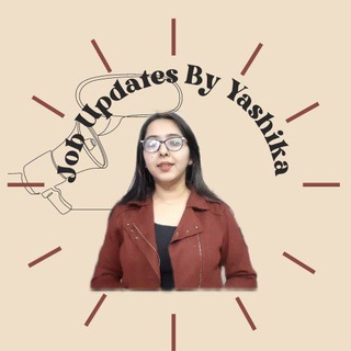 Telegram profile photo for Job Updates By Yashika