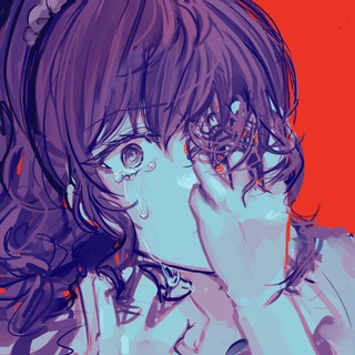 Telegram profile photo for anxious thoughts confession.🩸💊