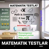 Telegram profile photo for 📖MATEMATIKA📖 BO‘YICHA📖 TESTLAR📖
