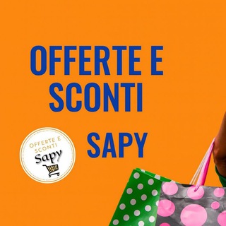 Telegram profile photo for Offerte e Sconti Sapy
