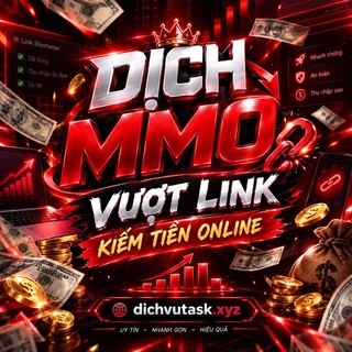 Telegram profile photo for dichvutask.xyz (MMO)
