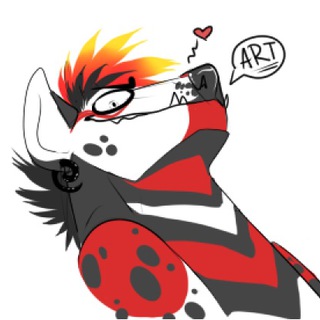 Telegram profile photo for PatrikTheDog/KocurKotka art