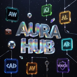 Telegram profile photo for Aura HUB | Размещение вакансий | Реклама | Сотрудничество