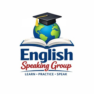 Telegram group profile photo for English speaking group